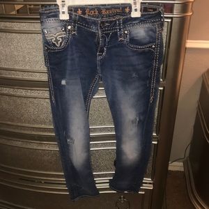 Rock revival crop pants